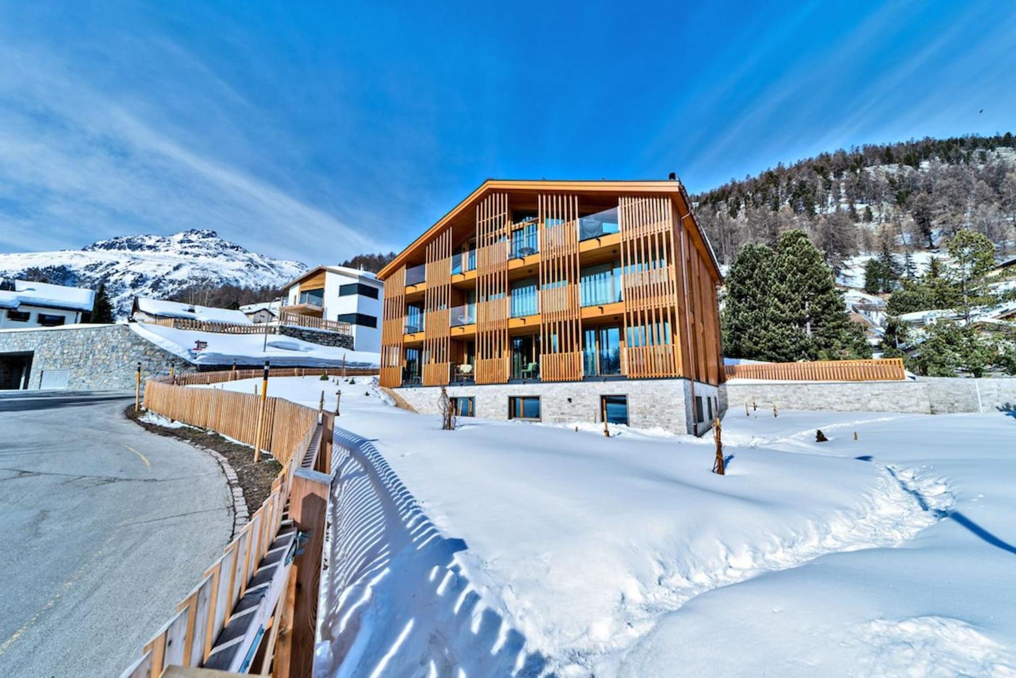 Apartament Chesa Muntanella - Samedan Zewnętrze zdjęcie